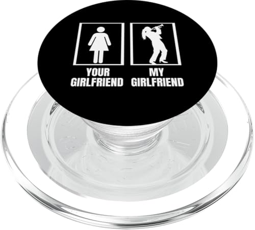 Your Girlfriend My Girlfriend Trompete Funny Trompeter PopSockets PopGrip für MagSafe Your Girlfriend My Girlfriend Trompete Funny Trompeter PopSockets PopGrip für MagSafe von Funny Trumpet Accessories & Designs For Trumpeter
