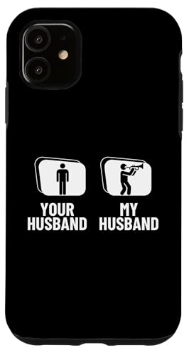 Your Husband My Husband Trompete Wife Funny Trompeter Hülle für iPhone 11 Your Husband My Husband Trompete Wife Funny Trompeter Hülle für iPhone 11 von Funny Trumpet Accessories & Designs For Trumpeter