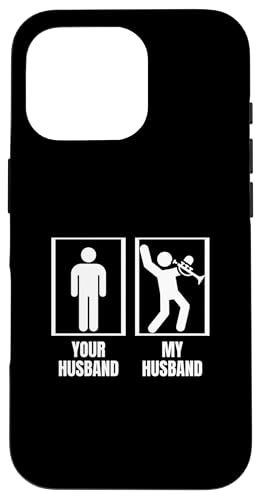 Your Husband My Husband Trompete Wife Funny Trompeter Hülle für iPhone 16 Pro Your Husband My Husband Trompete Wife Funny Trompeter Hülle für iPhone 16 Pro von Funny Trumpet Accessories & Designs For Trumpeter
