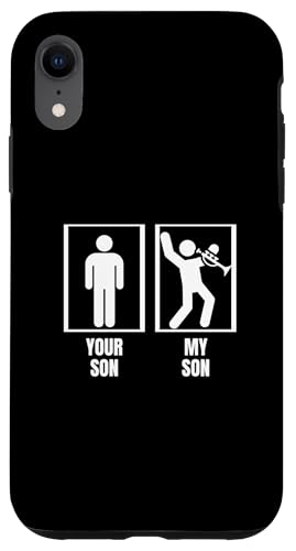 Your Son My Son Trompete Dad Mom Funny Trompeter Hülle für iPhone XR Your Son My Son Trompete Dad Mom Funny Trompeter Hülle für iPhone XR von Funny Trumpet Accessories & Designs For Trumpeter