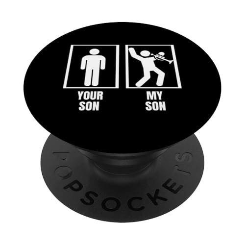Your Son My Son Trompete Dad Mom Funny Trompeter PopSockets Klebender PopGrip Your Son My Son Trompete Dad Mom Funny Trompeter PopSockets Klebender PopGrip von Funny Trumpet Accessories & Designs For Trumpeter