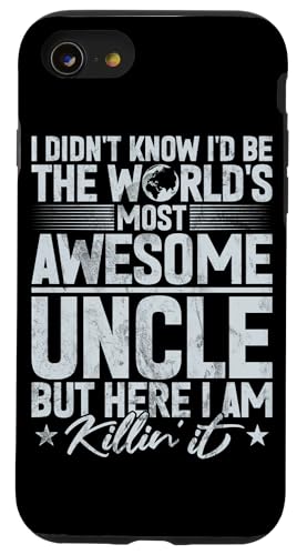 Best Uncle Fun Proud Uncle Lover Onkel Zitat Humor Sarcasm Hülle für iPhone SE (2020) / 7 / 8 von Funny Uncle And Niece Nephew Sarcastic Quotes