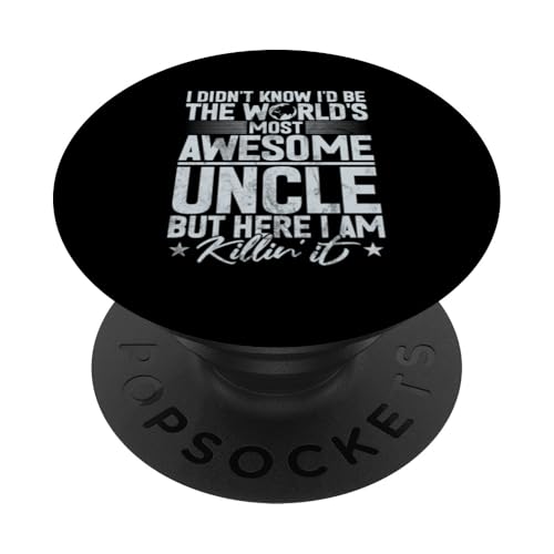 Best Uncle Fun Proud Uncle Lover Onkel Zitat Humor Sarcasm PopSockets Klebender PopGrip Best Uncle Fun Proud Uncle Lover Onkel Zitat Humor Sarcasm PopSockets Klebender PopGrip von Funny Uncle And Niece Nephew Sarcastic Quotes