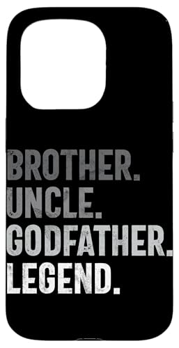 Bruder Onkel Patenlegende Vatertag Neffe Nichte Hülle für iPhone 15 Pro von Funny Uncle And Niece Nephew Sarcastic Quotes