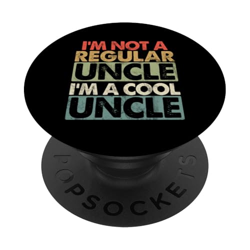 Ich bin kein normaler Onkel Ich bin ein cooler Onkel Vatertag Lustig PopSockets Klebender PopGrip Ich bin kein normaler Onkel Ich bin ein cooler Onkel Vatertag Lustig PopSockets Klebender PopGrip von Funny Uncle And Niece Nephew Sarcastic Quotes