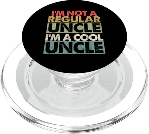 Ich bin kein normaler Onkel Ich bin ein cooler Onkel Vatertag Lustig PopSockets PopGrip für MagSafe Ich bin kein normaler Onkel Ich bin ein cooler Onkel Vatertag Lustig PopSockets PopGrip für MagSafe von Funny Uncle And Niece Nephew Sarcastic Quotes