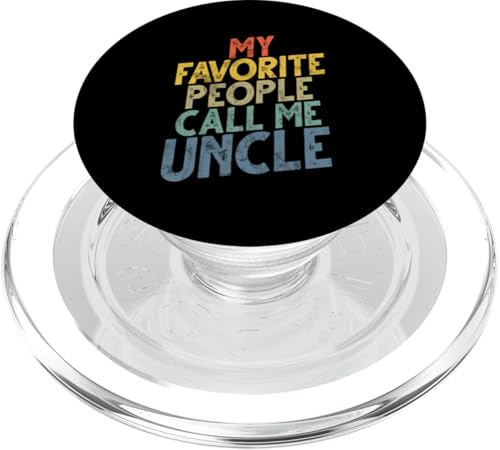 Meine Lieblingsleute nennen mich Onkel Vatertag Sarkasmus Humor PopSockets PopGrip für MagSafe Meine Lieblingsleute nennen mich Onkel Vatertag Sarkasmus Humor PopSockets PopGrip für MagSafe von Funny Uncle And Niece Nephew Sarcastic Quotes