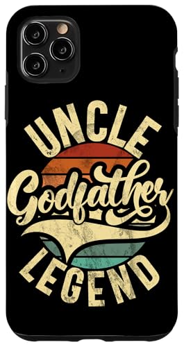 Onkel Godfather Legend Vatertag Lustiger Onkel Lover Hülle für iPhone 11 Pro Max von Funny Uncle And Niece Nephew Sarcastic Quotes