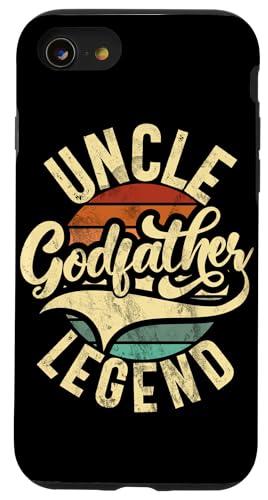 Onkel Godfather Legend Vatertag Lustiger Onkel Lover Hülle für iPhone SE (2020) / 7 / 8 von Funny Uncle And Niece Nephew Sarcastic Quotes