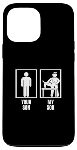Dein Sohn Mein Sohn Papa Vater Mama Mutter Lustiger Tierarzt Hülle für iPhone 13 Pro Max Dein Sohn Mein Sohn Papa Vater Mama Mutter Lustiger Tierarzt Hülle für iPhone 13 Pro Max von Funny Vet Tech And Vet Med Gifts
