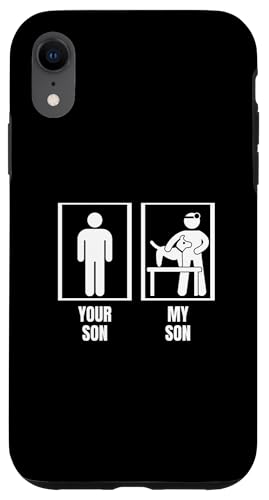 Dein Sohn Mein Sohn Papa Vater Mama Mutter Lustiger Tierarzt Hülle für iPhone XR Dein Sohn Mein Sohn Papa Vater Mama Mutter Lustiger Tierarzt Hülle für iPhone XR von Funny Vet Tech And Vet Med Gifts
