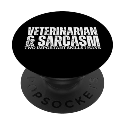 Tierarzt und Sarkasmus Vet Med Funny Veterinary PopSockets Klebender PopGrip Tierarzt und Sarkasmus Vet Med Funny Veterinary PopSockets Klebender PopGrip von Funny Vet Tech And Vet Med Gifts