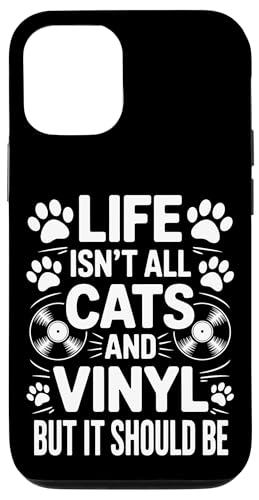 Cats And Vinyl Schallplatte Lustiges Vinyl Hülle für iPhone 12/12 Pro Cats And Vinyl Schallplatte Lustiges Vinyl Hülle für iPhone 12/12 Pro von Funny Vinyl Cool Vinyl And Cats Design