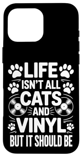 Cats And Vinyl Schallplatte Lustiges Vinyl Hülle für iPhone 16 Pro Max Cats And Vinyl Schallplatte Lustiges Vinyl Hülle für iPhone 16 Pro Max von Funny Vinyl Cool Vinyl And Cats Design