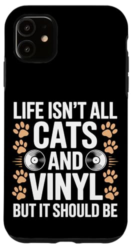 Cats And Vinyl Schallplatte Lustiges Vinyl Hülle für iPhone 11 Cats And Vinyl Schallplatte Lustiges Vinyl Hülle für iPhone 11 von Funny Vinyl Cool Vinyl And Cats Designs