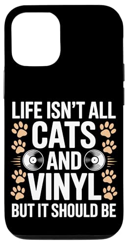 Cats And Vinyl Schallplatte Lustiges Vinyl Hülle für iPhone 12/12 Pro Cats And Vinyl Schallplatte Lustiges Vinyl Hülle für iPhone 12/12 Pro von Funny Vinyl Cool Vinyl And Cats Designs