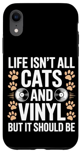 Cats And Vinyl Schallplatte Lustiges Vinyl Hülle für iPhone XR Cats And Vinyl Schallplatte Lustiges Vinyl Hülle für iPhone XR von Funny Vinyl Cool Vinyl And Cats Designs