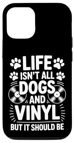 Dogs And Vinyl Schallplatte Lustiges Vinyl Hülle für iPhone 12/12 Pro von Funny Vinyl Cool Vinyl And Dogs Design