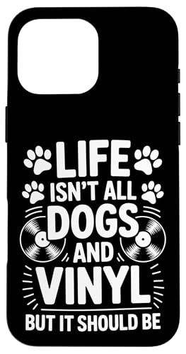 Dogs And Vinyl Schallplatte Lustiges Vinyl Hülle für iPhone 16 Pro Max Dogs And Vinyl Schallplatte Lustiges Vinyl Hülle für iPhone 16 Pro Max von Funny Vinyl Cool Vinyl And Dogs Design