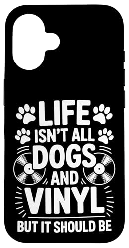 Dogs And Vinyl Schallplatte Lustiges Vinyl Hülle für iPhone 16 Dogs And Vinyl Schallplatte Lustiges Vinyl Hülle für iPhone 16 von Funny Vinyl Cool Vinyl And Dogs Design