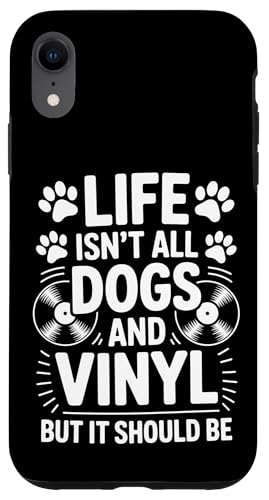 Dogs And Vinyl Schallplatte Lustiges Vinyl Hülle für iPhone XR von Funny Vinyl Cool Vinyl And Dogs Design