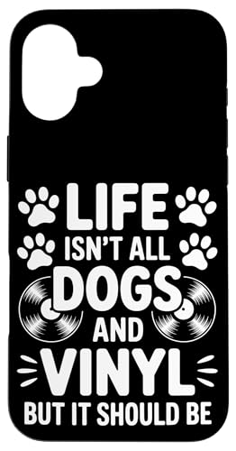 Dogs And Vinyl Schallplatte Lustiges Vinyl Hülle für iPhone 16 Plus Dogs And Vinyl Schallplatte Lustiges Vinyl Hülle für iPhone 16 Plus von Funny Vinyl Cool Vinyl And Dogs Designs