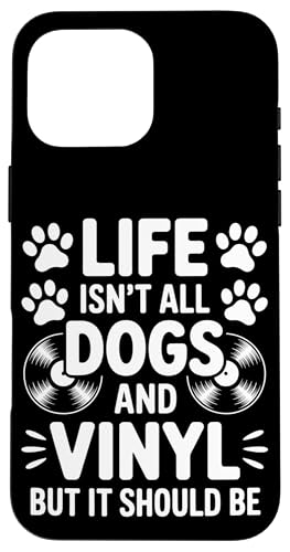 Dogs And Vinyl Schallplatte Lustiges Vinyl Hülle für iPhone 16 Pro Max Dogs And Vinyl Schallplatte Lustiges Vinyl Hülle für iPhone 16 Pro Max von Funny Vinyl Cool Vinyl And Dogs Designs
