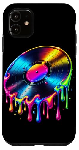 Bunte Schallplatten-Plattenspieler für Damen und Herren Hülle für iPhone 11 Bunte Schallplatten-Plattenspieler für Damen und Herren Hülle für iPhone 11 von Funny Vinyl Record Gifts for Men Women