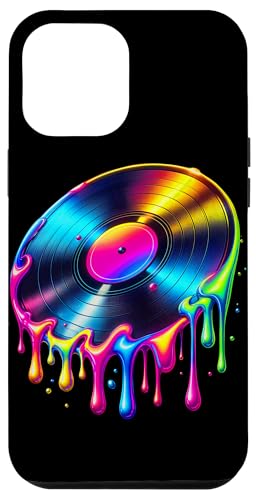 Bunte Schallplatten-Plattenspieler für Damen und Herren Hülle für iPhone 12 Pro Max Bunte Schallplatten-Plattenspieler für Damen und Herren Hülle für iPhone 12 Pro Max von Funny Vinyl Record Gifts for Men Women