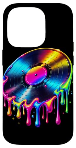 Bunte Schallplatten-Plattenspieler für Damen und Herren Hülle für iPhone 14 Pro Bunte Schallplatten-Plattenspieler für Damen und Herren Hülle für iPhone 14 Pro von Funny Vinyl Record Gifts for Men Women