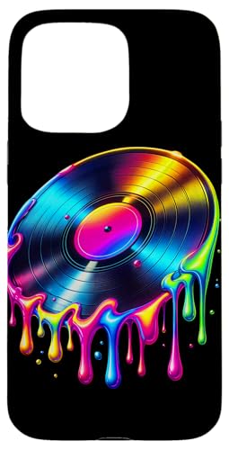 Bunte Schallplatten-Plattenspieler für Damen und Herren Hülle für iPhone 15 Pro Max Bunte Schallplatten-Plattenspieler für Damen und Herren Hülle für iPhone 15 Pro Max von Funny Vinyl Record Gifts for Men Women