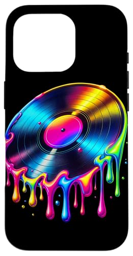 Bunte Schallplatten-Plattenspieler für Damen und Herren Hülle für iPhone 16 Pro Bunte Schallplatten-Plattenspieler für Damen und Herren Hülle für iPhone 16 Pro von Funny Vinyl Record Gifts for Men Women