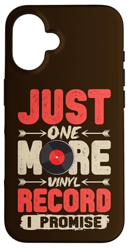 Just One More Vinyl-Schallplattenspieler, lustig, Vintage-Retro-Musik- Hülle für iPhone 16 Just One More Vinyl-Schallplattenspieler, lustig, Vintage-Retro-Musik- Hülle für iPhone 16 von Funny Vinyl Record Gifts for Men Women