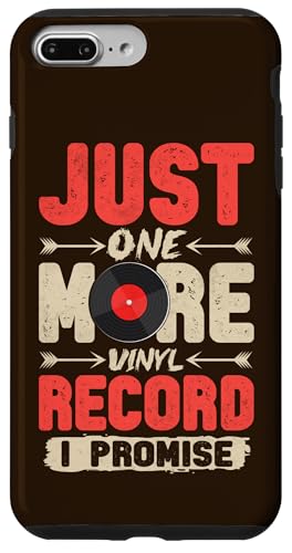 Just One More Vinyl-Schallplattenspieler, lustig, Vintage-Retro-Musik- Hülle für iPhone 7 Plus/8 Plus Just One More Vinyl-Schallplattenspieler, lustig, Vintage-Retro-Musik- Hülle für iPhone 7 Plus/8 Plus von Funny Vinyl Record Gifts for Men Women