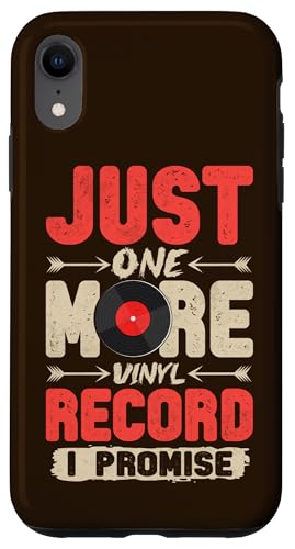 Just One More Vinyl-Schallplattenspieler, lustig, Vintage-Retro-Musik- Hülle für iPhone XR Just One More Vinyl-Schallplattenspieler, lustig, Vintage-Retro-Musik- Hülle für iPhone XR von Funny Vinyl Record Gifts for Men Women