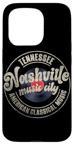 Nashville Music City Damen Herren Vintage Vinyl Schallplattenliebhaber Hülle für iPhone 15 Pro Nashville Music City Damen Herren Vintage Vinyl Schallplattenliebhaber Hülle für iPhone 15 Pro von Funny Vinyl Record Gifts for Men Women