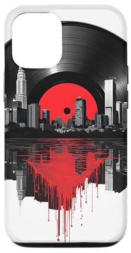 New York City Skyline DJ Vinyl Record Plattenspieler Herren Damen Hülle für iPhone 12/12 Pro New York City Skyline DJ Vinyl Record Plattenspieler Herren Damen Hülle für iPhone 12/12 Pro von Funny Vinyl Record Gifts for Men Women