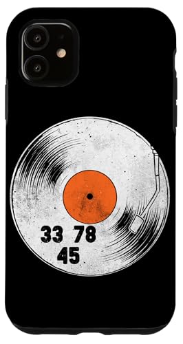 Plattenspieler für Schallplatten, Vintage-Stil, 33, 45, 78 U/min Hülle für iPhone 11 Plattenspieler für Schallplatten, Vintage-Stil, 33, 45, 78 U/min Hülle für iPhone 11 von Funny Vinyl Record Gifts for Men Women