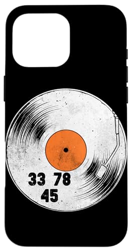 Plattenspieler für Schallplatten, Vintage-Stil, 33, 45, 78 U/min Hülle für iPhone 16 Pro Max Plattenspieler für Schallplatten, Vintage-Stil, 33, 45, 78 U/min Hülle für iPhone 16 Pro Max von Funny Vinyl Record Gifts for Men Women