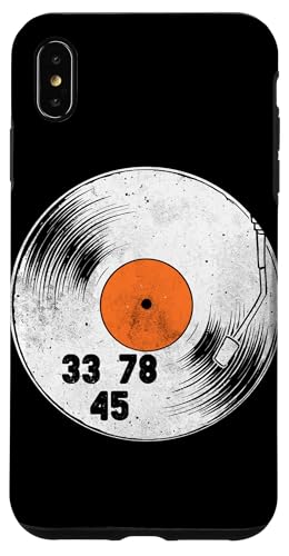 Plattenspieler für Schallplatten, Vintage-Stil, 33, 45, 78 U/min Hülle für iPhone XS Max Plattenspieler für Schallplatten, Vintage-Stil, 33, 45, 78 U/min Hülle für iPhone XS Max von Funny Vinyl Record Gifts for Men Women