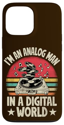 Retro Vinyl Record Lover I'm An Analog Man In A Digital World Hülle für iPhone 13 Pro Max Retro Vinyl Record Lover I'm An Analog Man In A Digital World Hülle für iPhone 13 Pro Max von Funny Vinyl Record Gifts for Men Women