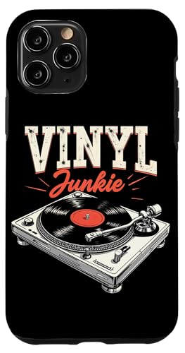 Vinyl Junkie Vintage Music Lover LP Plattenspieler Plattenspieler Hülle für iPhone 11 Pro Vinyl Junkie Vintage Music Lover LP Plattenspieler Plattenspieler Hülle für iPhone 11 Pro von Funny Vinyl Record Gifts for Men Women