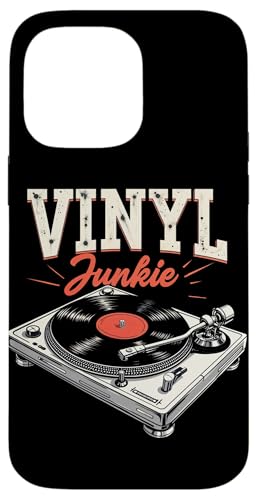 Vinyl Junkie Vintage Music Lover LP Plattenspieler Plattenspieler Hülle für iPhone 14 Pro Max Vinyl Junkie Vintage Music Lover LP Plattenspieler Plattenspieler Hülle für iPhone 14 Pro Max von Funny Vinyl Record Gifts for Men Women
