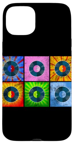 Vinyl-Schallplatte für Männer und Frauen, Vintage-Retro-Pop-Art, DJ-Musikliebhaber Hülle für iPhone 15 Plus Vinyl-Schallplatte für Männer und Frauen, Vintage-Retro-Pop-Art, DJ-Musikliebhaber Hülle für iPhone 15 Plus von Funny Vinyl Record Gifts for Men Women
