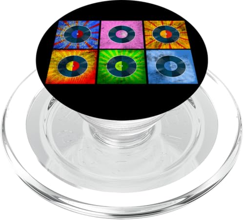 Vinyl-Schallplatte für Männer und Frauen, Vintage-Retro-Pop-Art, DJ-Musikliebhaber PopSockets PopGrip für MagSafe Vinyl-Schallplatte für Männer und Frauen, Vintage-Retro-Pop-Art, DJ-Musikliebhaber PopSockets PopGrip für MagSafe von Funny Vinyl Record Gifts for Men Women