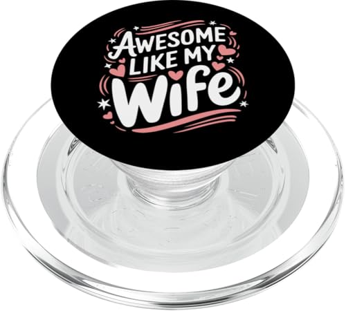 Frau super wie meine Frau PopSockets PopGrip für MagSafe Frau super wie meine Frau PopSockets PopGrip für MagSafe von Funny Wife Marriage Couple Wedding Anniversary
