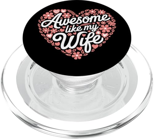 Frau super wie meine Frau PopSockets PopGrip für MagSafe Frau super wie meine Frau PopSockets PopGrip für MagSafe von Funny Wife Marriage Couple Wedding Anniversary