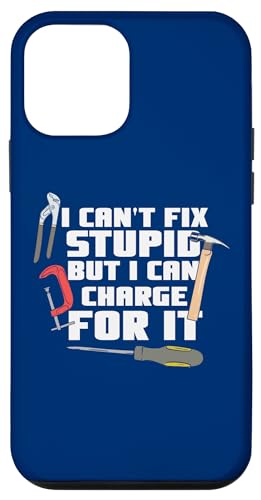 I Can't Fix Stupid But I Can Charge For It Lustiger Heimwerker Hülle für iPhone 12 mini I Can't Fix Stupid But I Can Charge For It Lustiger Heimwerker Hülle für iPhone 12 mini von Funny Woodworker Gifts For Craftsmen