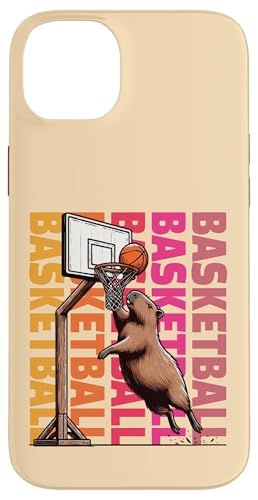 Basketball Spaß – Capybara Basketball im Freien Dunk Hülle für iPhone 14 Plus Basketball Spaß – Capybara Basketball im Freien Dunk Hülle für iPhone 14 Plus von Funny animal kawaii