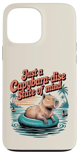Capybara Fun - Tier im Urlaub totale Entspannung Hülle für iPhone 13 Pro Max Capybara Fun - Tier im Urlaub totale Entspannung Hülle für iPhone 13 Pro Max von Funny animal kawaii